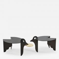 Hubert Le Gall Pica Pica dOr Pair of Pedestal Tables 2016 - 3259052