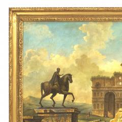 Hubert Robert Italian Neo Classic Landscape of the Temple of Vespia - 4634757