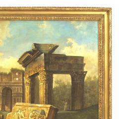 Hubert Robert Italian Neo Classic Landscape of the Temple of Vespia - 4634758