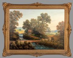 Hudson River School Painting Oil on Canvas 20th century - 2762028