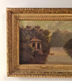 Hudson River School River Scene in Original Frame circa 1860 - 3262047