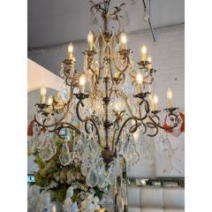 Huge 16 Lite French Crystal Chandelier - 4416246