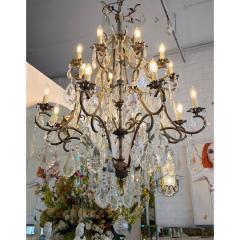 Huge 16 Lite French Crystal Chandelier - 4416250