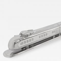 Huge 3 Car 1933 Light Up Aluminum Streamline Train - 185206