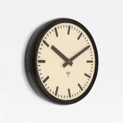 Huge Bakelite Industrial Train Station Round Wall Clock from the 1940s - 4060999