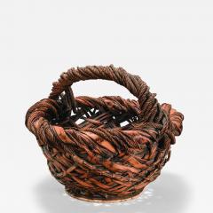 Huge Bowl Shaped Flower Arranging Ikebana Basket - 3891243