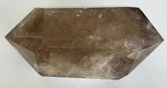 Huge Brazilian Golden Rutile Smoky Quartz Weighs 29 lbs Double Terminated Point - 4214846