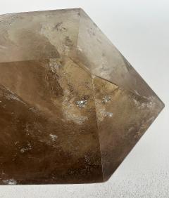 Huge Brazilian Golden Rutile Smoky Quartz Weighs 29 lbs Double Terminated Point - 4214866