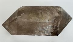 Huge Brazilian Golden Rutile Smoky Quartz Weighs 29 lbs Double Terminated Point - 4214883