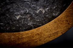 Huge Brutalist coffee Table with Slate top France 1960s - 3576311