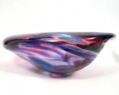 Huge David Goldhagen Monumental David Goldhagen Blown Art Glass Centerpiece Bowl - 4372005