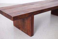Huge French Bench or Coffee Table with Wooden Connectors - 781172