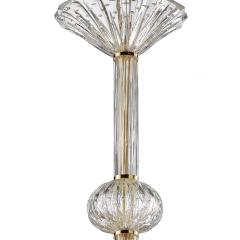 Huge Imperial Trasparent and Gold Rigadin Murano Glass Chandelier - 4566941