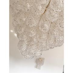 Huge Italian Conchiglie Murano Glass Gold Chandelier - 4476267