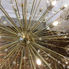 Huge sputnik chandelier in brass and glass - 2610490