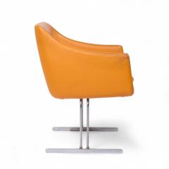 Hugh Acton Hugh Acton for Vecta Mid Century Chrome Lounge Chairs Pair - 4226313