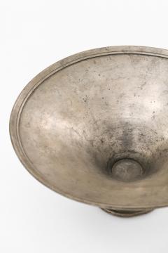 Hugo Gehlin Rare Bowl in Pewter by Hugo Gehlin 1929 - 4506797