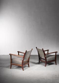 Hugo Gorge Pair of Hugo Gorge Bully chairs - 2288863