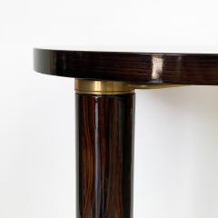 Hugues Chevalier Deco Style Macassar Ebony Adjustable Side Table by Hugues Chevalier - 1055888