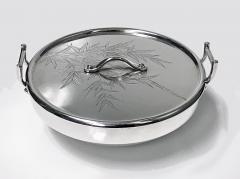 Hukin and Heath Dresser inspired Silver Plate Japanesque Bowl C 1885 - 1087860