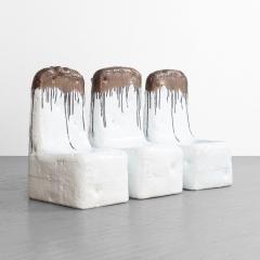 Hun Chung Lee Hun Chung Lee Unique Glazed Ceramic Three Piece Sofa 2021 - 4518553