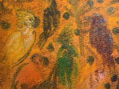 Hunt Slonem Hunt Slonem Large Tourocos Painting in Avery Canvas - 504758