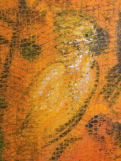 Hunt Slonem Hunt Slonem Large Tourocos Painting in Avery Canvas - 504762