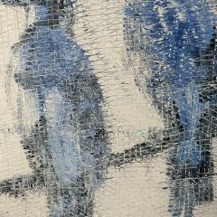 Hunt Slonem Hunt Slonem Oil on Canvas Mystic Jays Blue Jays Painting Signed Dated 2010 - 3607909