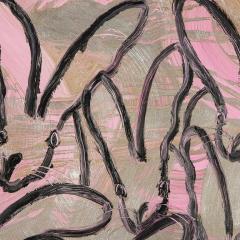 Hunt Slonem Pink Totem - 2220110