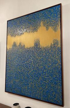 Hyunae Kang Hyun Ae Kang Modern Abstract Mixed Media on Canvas Gleam  - 4645104