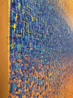 Hyunae Kang Hyun Ae Kang Modern Abstract Mixed Media on Canvas Painting Skyline Hyunae Kang - 4617455