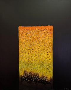 Hyunae Kang Hyun Ae Kang Modern Abstract Mixed Media on Canvas Painting Windows in Heaven Hyunae Kang - 4617436