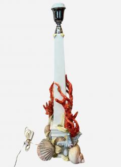 I Borbone di Capodimonte Ceramic lamp base by Antonio Fullin Mollica Ed I Borbone Capodimonte Italy - 3391880