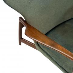 IB Kofod Larsen Wingback Lounge Chair Denmark 1950 - 4403994