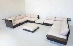 ICF De Padova Mid Century Modern Modular Sofa by Rolf Heide for ICF 1970s New Upholstery - 3280838