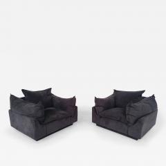 ICF De Padova Pair of Cado Armchairs by Gunnar Gravesen David Lewis Divano for ICF - 3098856