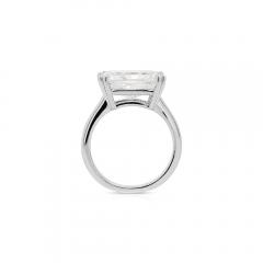 IGI Cert 4 25 Carat Radiant Cut Lab Grown Diamond East West Engagement Ring - 3974441