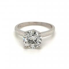 IGI Certified 1 80 Carat G VS2 Round Cut Lab Grown Diamond Ring - 3631996