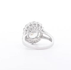 IGI Certified 4 91 Carat TW Lab Grown Diamond Engagement Ring - 3504514