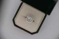 IGI Certified 4 91 Carat TW Lab Grown Diamond Engagement Ring - 3504553