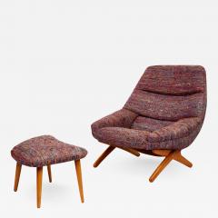 ILLUM WIKKELSO ML 91 LOUNGE CHAIR AND OTTOMAN - 2213072