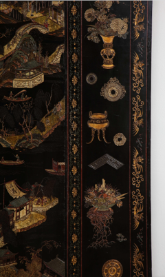 IMPORTANT 18TH CENTURY CHINESE COROMANDEL LACQUER SCREEN - 2202490