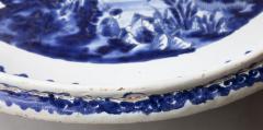 IMPORTANT MID 18TH CENTURY CIRCULAR FAIENCE BASIN OR SHOW PIECE - 3937506