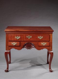 IMPORTANT SHELL CARVED QUEEN ANNE LOWBOY - 931187