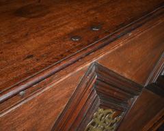 IMPOSING 17TH CENTURY PORTUGUESE COLONIAL MAHOGANY AND BRASS CHEST - 1999833