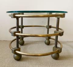 INDUSTRIAL BRASS AND METAL TABLE - 3434351