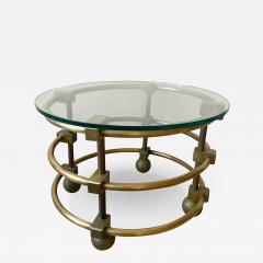 INDUSTRIAL BRASS AND METAL TABLE - 3436005