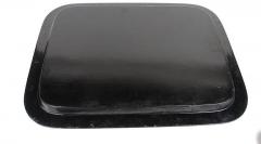 INTERESTING BLACK AND COBALT BLUE JAPANNED TRAY - 2232188