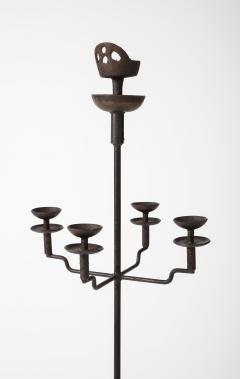 IRON FLOOR CANDELABRA - 3997479