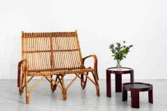 ITALIAN BAMBOO SETTEE - 1358462